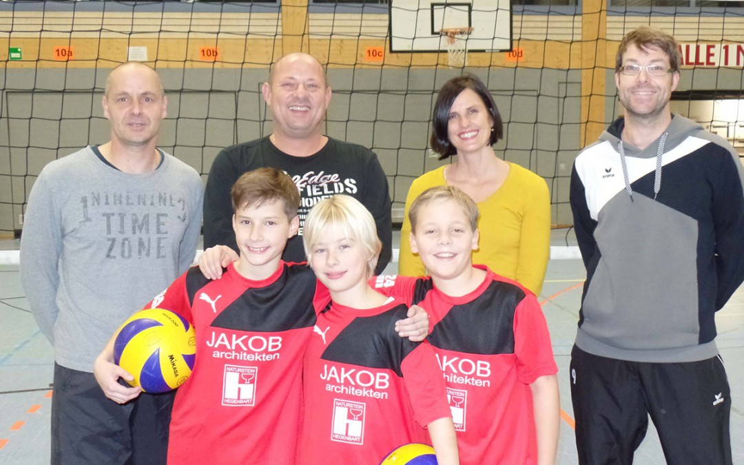 Neue Trikots für die U 13 Jungs